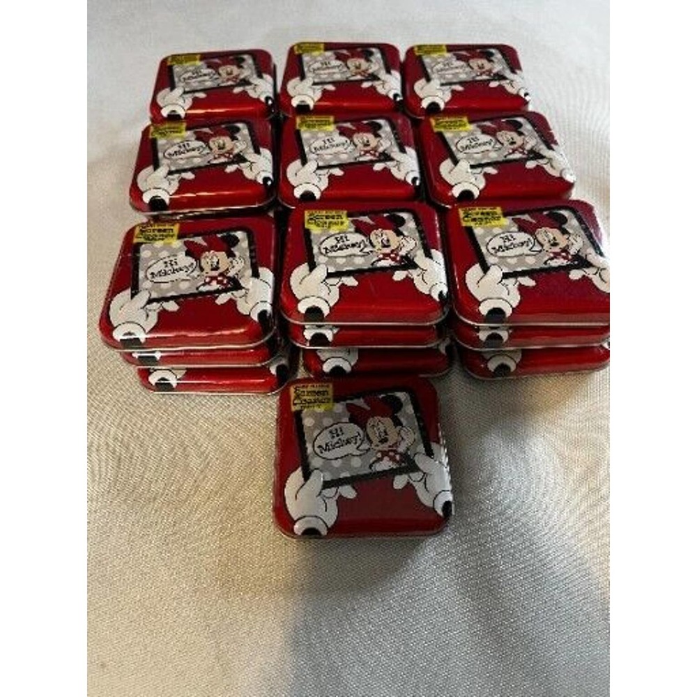 28 Of Minnie Mouse Microfiber Cleaning Cloth Collector Series #5 New Sealed Tin